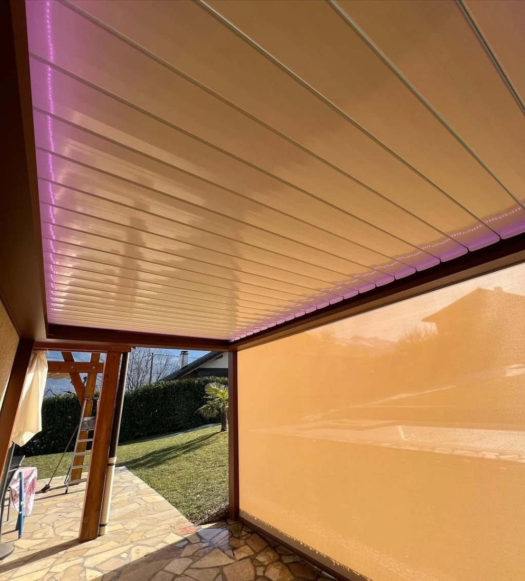Pergola bioclimatique