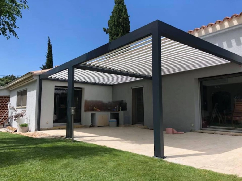 Pergola bioclimatique