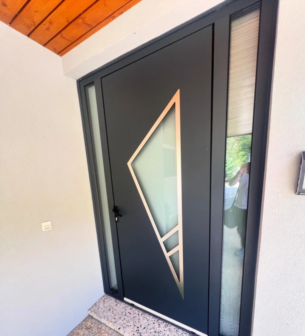 Porte d’entrée PVC