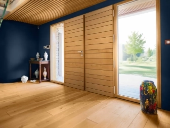 Pose de porte d’entrée en bois en Savoie et Haute-Savoie