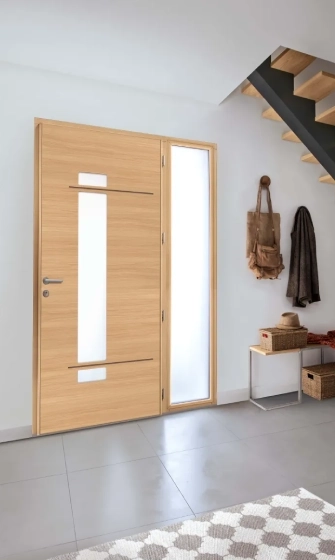 Concevez votre porte d’entrée mixte sur-mesure